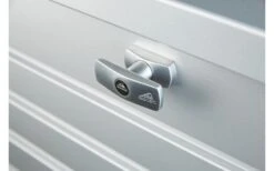 BAUL METALICO ARCON DE OCIO 100 BIOHORT JARDIN PLATA -Jardinería Equipos Tienda 08d40e470c8b4ae9