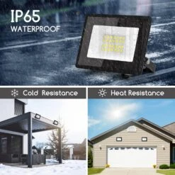 Aigostar Foco Led Exterior 20w 2050 Lúmen, Impermeable Ip65, 6500k -Jardinería Equipos Tienda 0b44ff2ad5209a2a