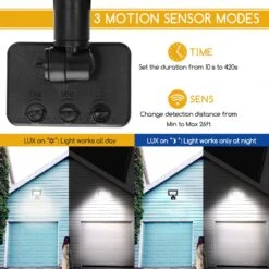 30W Foco LED Con Sensor Movimiento, 2700LM, IP65, 4000K, Aigostar -Jardinería Equipos Tienda 1e1784b87f5a9973