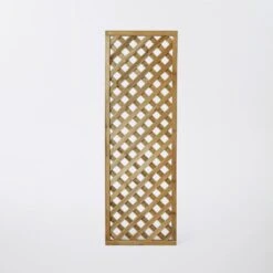 Celosía De Madera Diagonal Con Marco 1,83 X 0,61 M