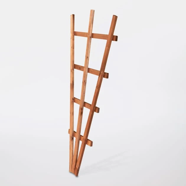 Celosía De Madera Aspa 1 X 0,6 M 2 Celosía De Madera Aspa 1 X 0,6 M - Imagen 2