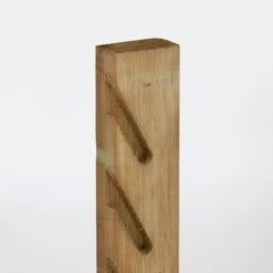 Pack 2 Postes De Madera Ranurado Para Valla "lemhi" 240 X 9 X 4,5 Cm -Jardinería Equipos Tienda 3663602433118 23c BI