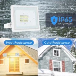 Aigostar Focos Led Exterior, 20W 6400K Led Focos Exterior, 1800LM IP65 -Jardinería Equipos Tienda 45129ef33f8f9b1f