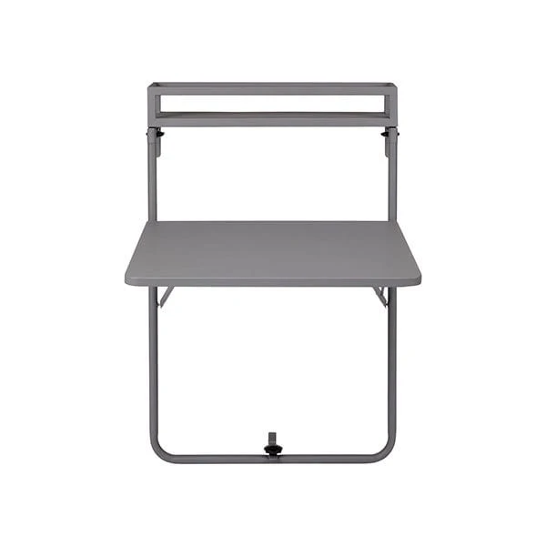 Mesa Plegable Para Balcón Gris Saba 90x70x60 Cm GoodHome 2 Mesa Plegable Para Balcón Gris Saba 90x70x60 Cm GoodHome - Imagen 2