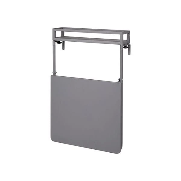 Mesa Plegable Para Balcón Gris Saba 90x70x60 Cm GoodHome 3 Mesa Plegable Para Balcón Gris Saba 90x70x60 Cm GoodHome - Imagen 3