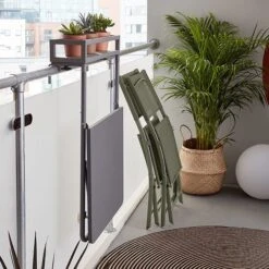 Mesa Plegable Para Balcón Gris Saba 90x70x60 Cm GoodHome 11 Mesa Plegable Para Balcón Gris Saba 90x70x60 Cm GoodHome -Jardinería Equipos Tienda 5059340124704 25c BI
