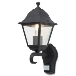 Aplique Exterior Ascendente 4 Caras Negro Varennes -Jardinería Equipos Tienda 5059340247281 23c BI