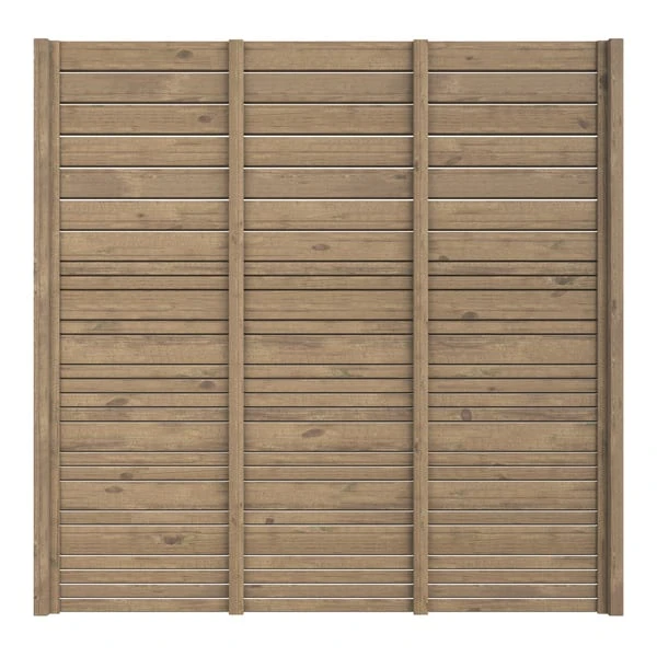 Panel Ocultación Madera Skimia V2 Marrón 180x60 Cm 4 Panel Ocultación Madera Skimia V2 Marrón 180x60 Cm - Imagen 4