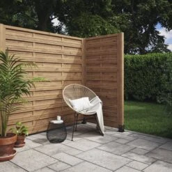 Panel Ocultación Madera Cimia 180x180 Cm -Jardinería Equipos Tienda 5059340668925 24c BI