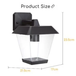 Aigostar Aplique Pared Exterior,GU10 Antracita Aluminio Up Down Lámpara -Jardinería Equipos Tienda 52d1899e2411921c