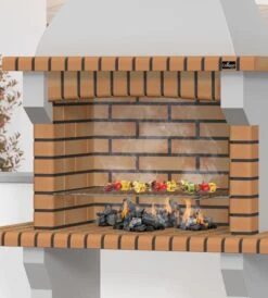 Barbacoa De Obra Madrid 237x124 Cm -Jardinería Equipos Tienda 5600226486722 22c BI