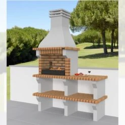 Barbacoa De Obra Roma 237x160 Cm -Jardinería Equipos Tienda 5600226486739 23c BI