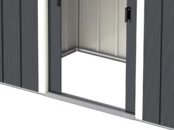 CASETA COBERTIZO METAL JARDIN ECO PENT ROOF 6X4 GRIS DURAMAX -Jardinería Equipos Tienda 63627a0e6bc257.44534227