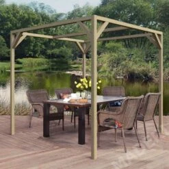 Pérgola Maciza - VIGO 214x214cm