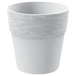 Prosperplast Maceta FURU , 178x178x180, Color Blanco