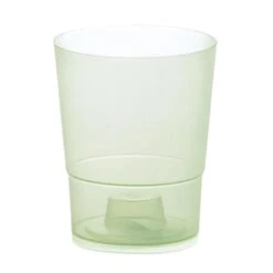 Prosperplast Maceta COUBI ORCHID 1,1L., 125x125x147, Color Verde Transparente