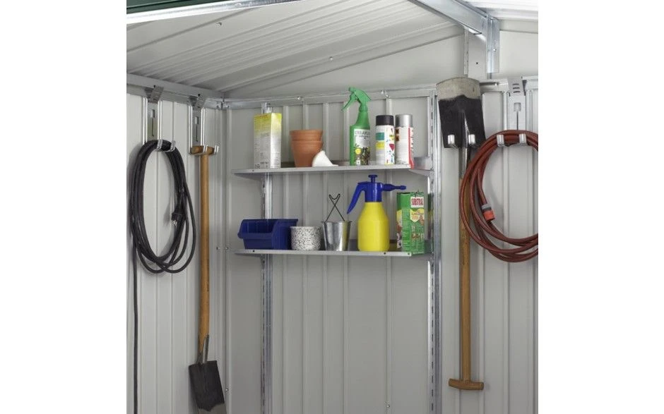 CASETA METALICA BIOHORT JARDIN EUROPA 3 COLOR GRIS OSCURO 6 CASETA METALICA BIOHORT JARDIN EUROPA 3 COLOR GRIS OSCURO - Imagen 6