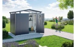 CASETA METALICA BIOHORT JARDIN PANORAMA P1 DOBLE PUERTA COLOR PLATA 11 CASETA METALICA BIOHORT JARDIN PANORAMA P1 DOBLE PUERTA COLOR PLATA -Jardinería Equipos Tienda 63896acdae61e7.88825868