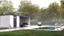 CASETA METALICA JARDIN NOVO HABITAT NH4 CON TERRAZA BLANCA -Jardinería Equipos Tienda 63a2eea025d595.51518094