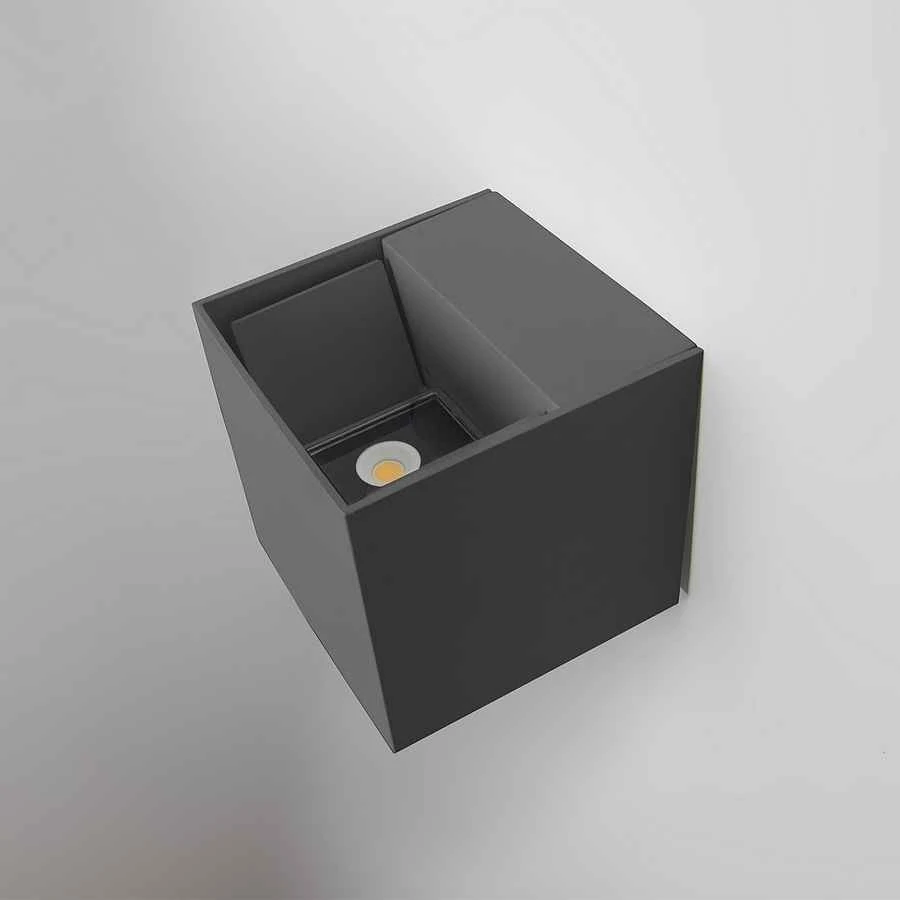 Aplique IP54 Modelo Rex LED Gris Urbano FORLIGHT 3 Aplique IP54 Modelo Rex LED Gris Urbano FORLIGHT - Imagen 3