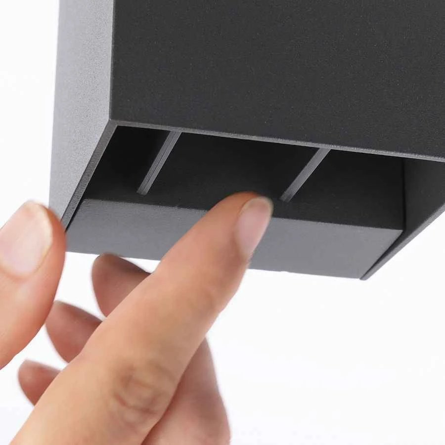 Aplique IP54 Modelo Rex LED Gris Urbano FORLIGHT 6 Aplique IP54 Modelo Rex LED Gris Urbano FORLIGHT - Imagen 6