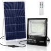 Aigostar Foco Proyector Led Solar Con Mando A Distancia，300w，6500k Ip66，2m