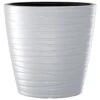 Prosperplast Maceta MAZE 75LCon Depósito 585x385x585 Blanco
