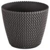 Prosperplast Macetero Antracita SPLOFY 25,9x25,9x22cm8 L