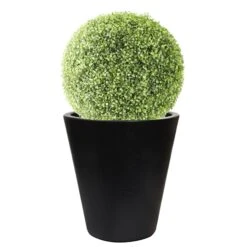 WellHome Macetero Polietileno Antracita 40x40 Cm -Jardinería Equipos Tienda 9e4e3d60811996f7