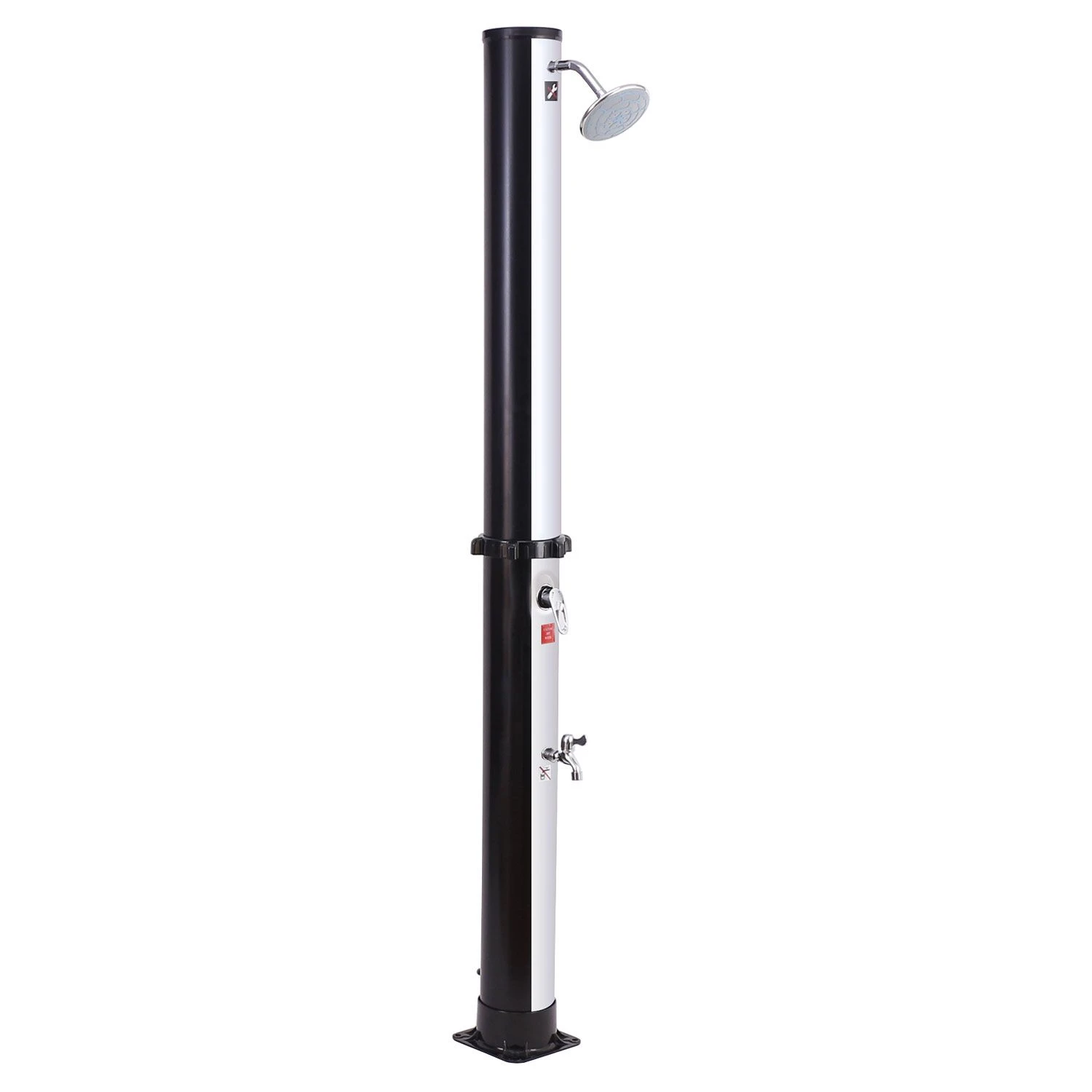 Ducha Solar Fidgi Negra Y Plata 35l 1 Ducha Solar Fidgi Negra Y Plata 35l