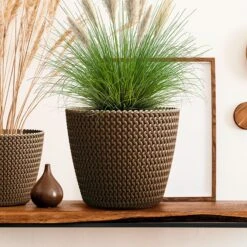 Prosperplast Macetero Antracita SPLOFY 25,9x25,9x22cm8 L -Jardinería Equipos Tienda a7e692c91836355d