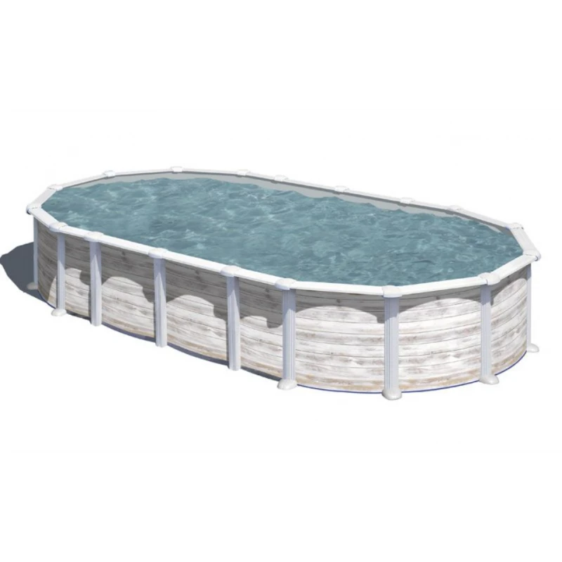 PISCINA GRE KIT PROV6188N PISCINAS GRE OVALADA ISLANDIA 2 PISCINA GRE KIT PROV6188N PISCINAS GRE OVALADA ISLANDIA - Imagen 2