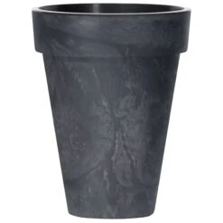 Prosperplast Maceta CUBE SLIM BETON EFFECT 55LCon Depósito 461x461x577 Antracita