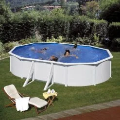 PISCINA GRE OVALADAS 1.20 MTS 500 FILTRO AQUALOON