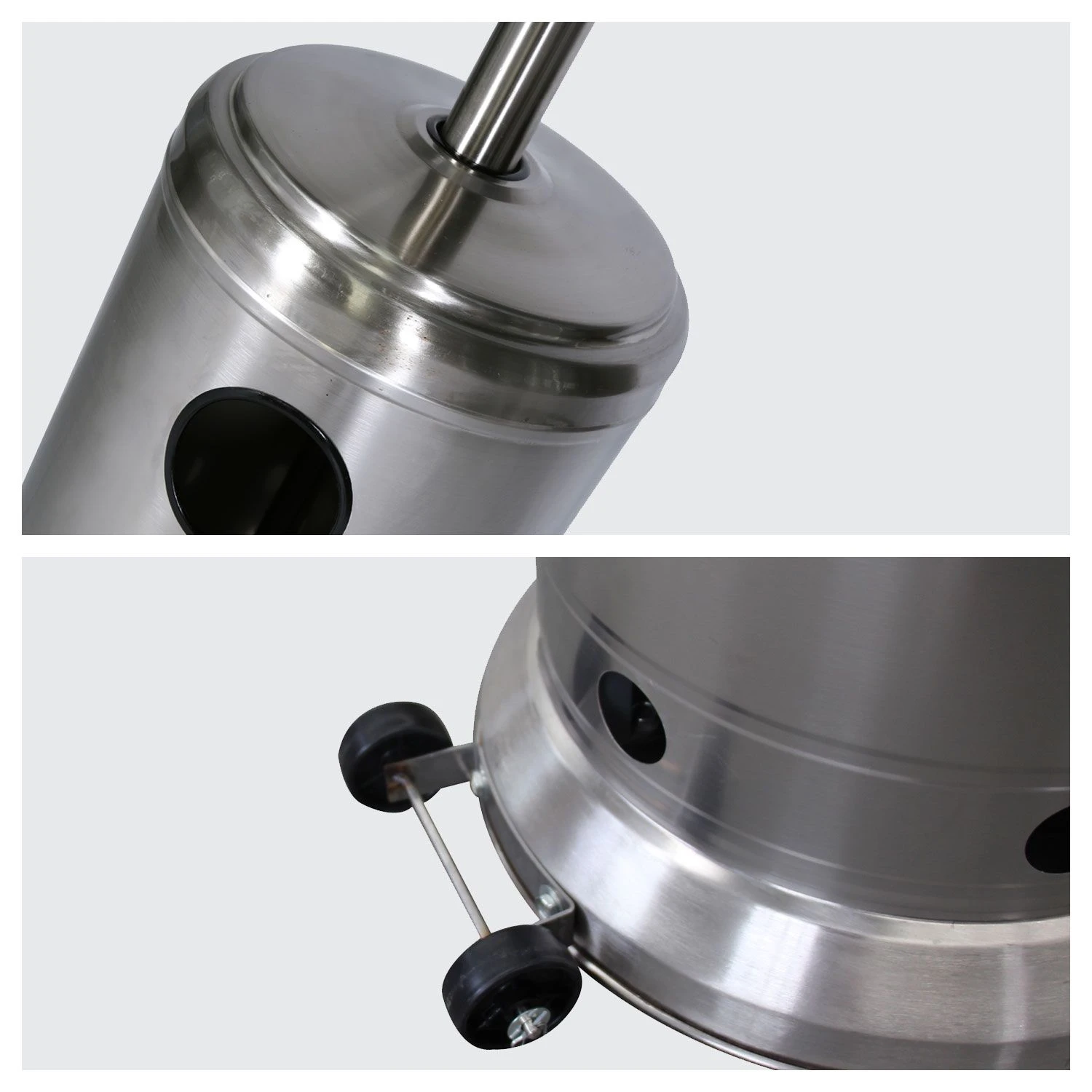 Estufa De Gas Oslo Para Exterior - Acero Inox + Funda 3 Estufa De Gas Oslo Para Exterior - Acero Inox + Funda - Imagen 3