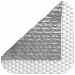 Cubierta Térmica 800 Micras Geobubble RaeGuard 5 X 3m Con Refuerzo En Los Anchos