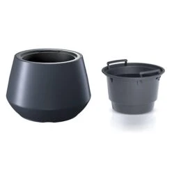 Prosperplast Maceta HEOS 34LCon Depósito 436x436x299 Antracita -Jardinería Equipos Tienda ec68eff9adf9c633