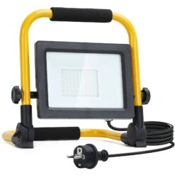 Foco De Trabajo LED 30W, 6500K, 2700LM, 360º, Cable De 1.8M, Aigostar